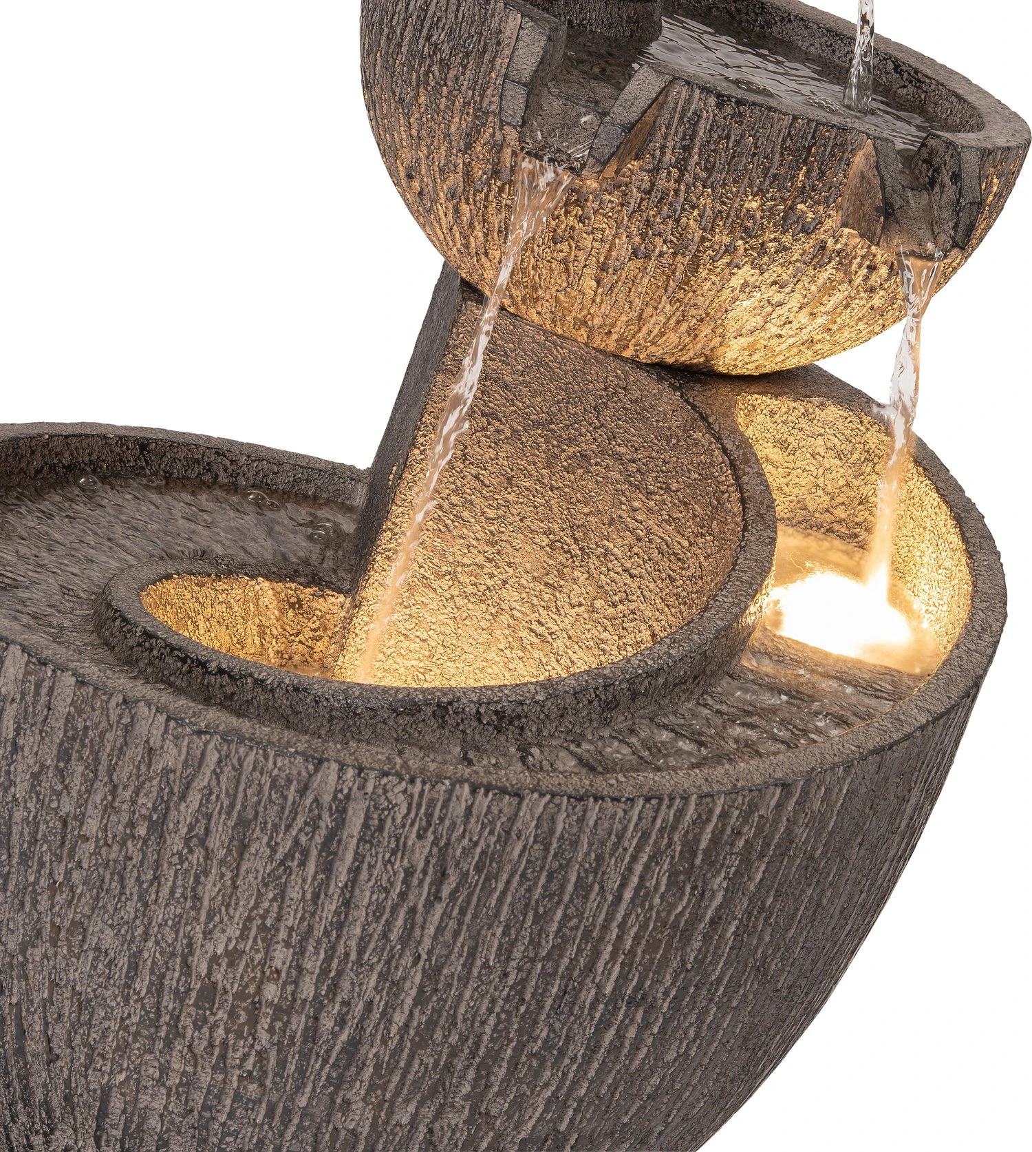 Intratuin Waterornament Lemi Grijs 40 X 40 X 62 Cm 3 Intratuin Waterornament Lemi Grijs 40 X 40 X 62 Cm - Afbeelding 3