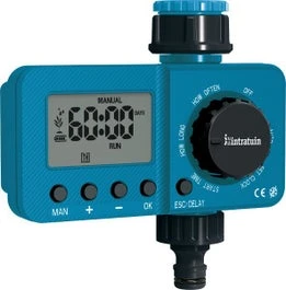 Intratuin Watertimer Digitaal Blauw 13 X 6,8 X 14,3 Cm