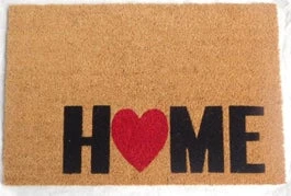 Intratuin Deurmat Home Hart 75 X 45 Cm