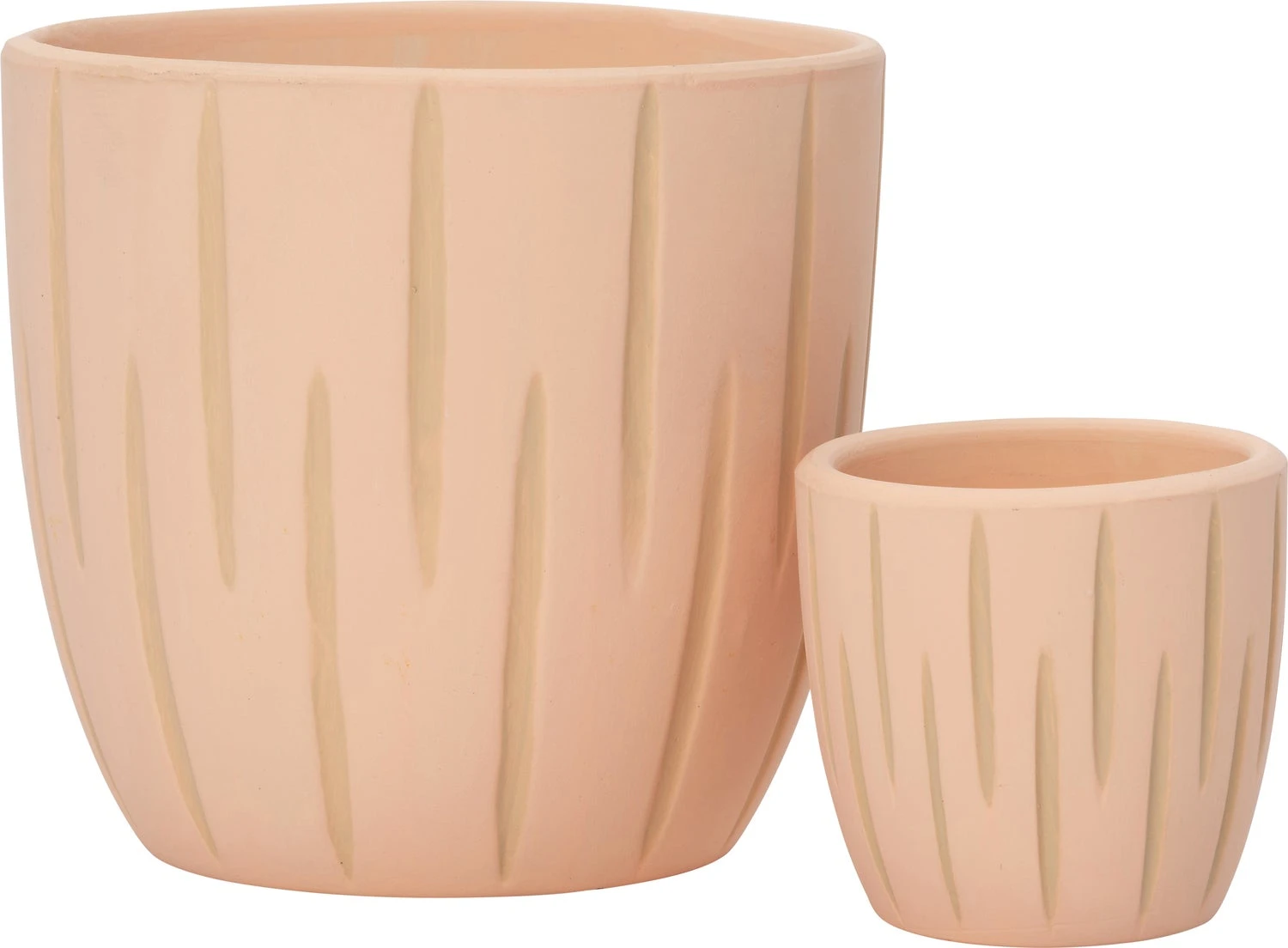 Intratuin Pot Brent Roze / Crème D 13,5 X H 12,5 Cm 2 Intratuin Pot Brent Roze / Crème D 13,5 X H 12,5 Cm - Afbeelding 2
