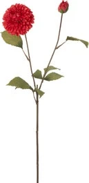 Intratuin Kunstbloem Dahlia Rood 73 Cm 1 Intratuin Kunstbloem Dahlia Rood 73 Cm
