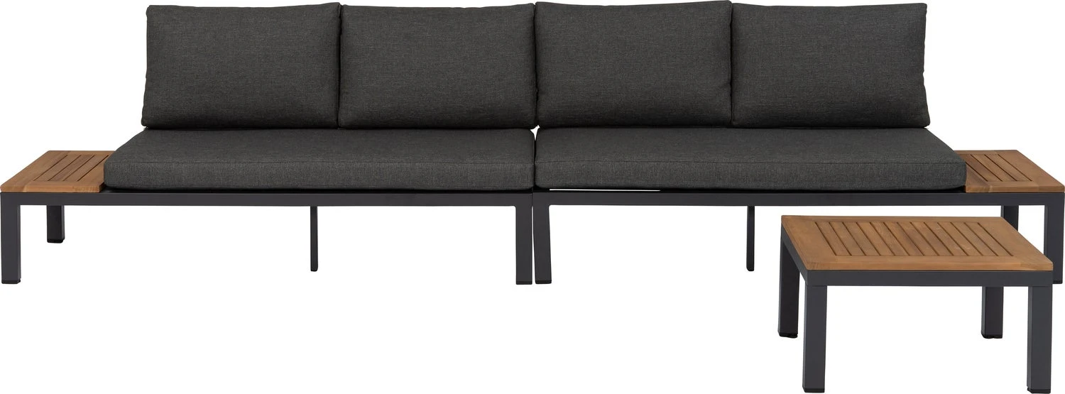 Intratuin 4-zits Loungeset Rosa Antraciet / Naturel 5 Intratuin 4-zits Loungeset Rosa Antraciet / Naturel - Afbeelding 5