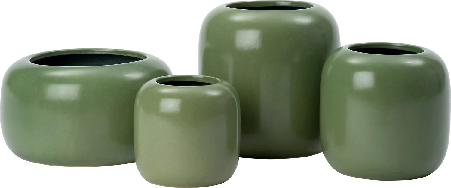 Intratuin Bloempot Noelle Mat Groen D 20,5 H 21 Cm 2 Intratuin Bloempot Noelle Mat Groen D 20,5 H 21 Cm - Afbeelding 2