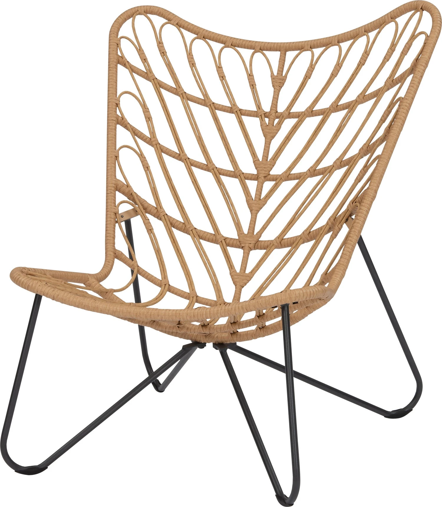 Intratuin Loungestoel Vlinder Naturel 1 Intratuin Loungestoel Vlinder Naturel