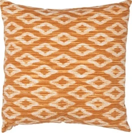 Intratuin Sierkussen Ami Ruit Oranje 45 X 45 Cm
