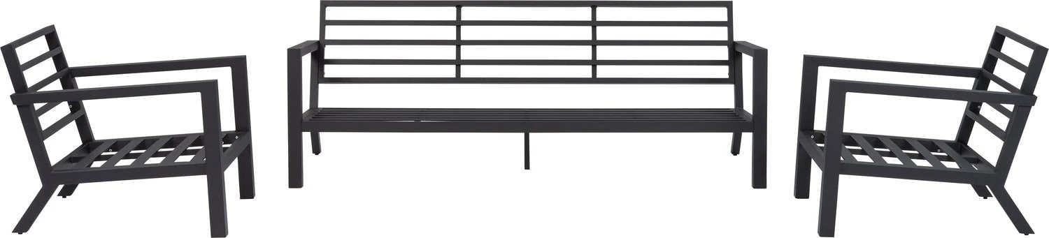 Intratuin 5-zits Loungeset Cindy Antraciet 3 Intratuin 5-zits Loungeset Cindy Antraciet - Afbeelding 3