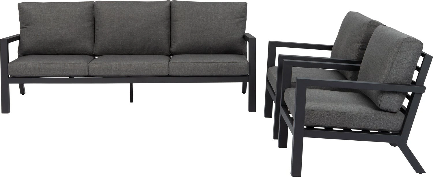 Intratuin 5-zits Loungeset Cindy Antraciet 4 Intratuin 5-zits Loungeset Cindy Antraciet - Afbeelding 4
