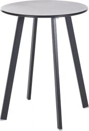 Intratuin Bijzettafel Latte Antraciet D 40 H 50 Cm