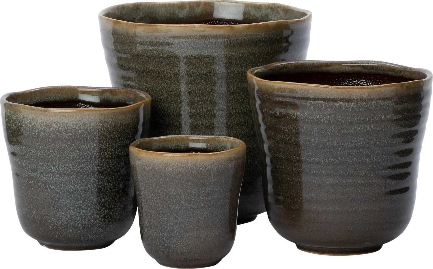 Intratuin bloempot Bine Groen D 16,5 H 16 cm 2 Intratuin bloempot Bine Groen D 16,5 H 16 cm - Afbeelding 2