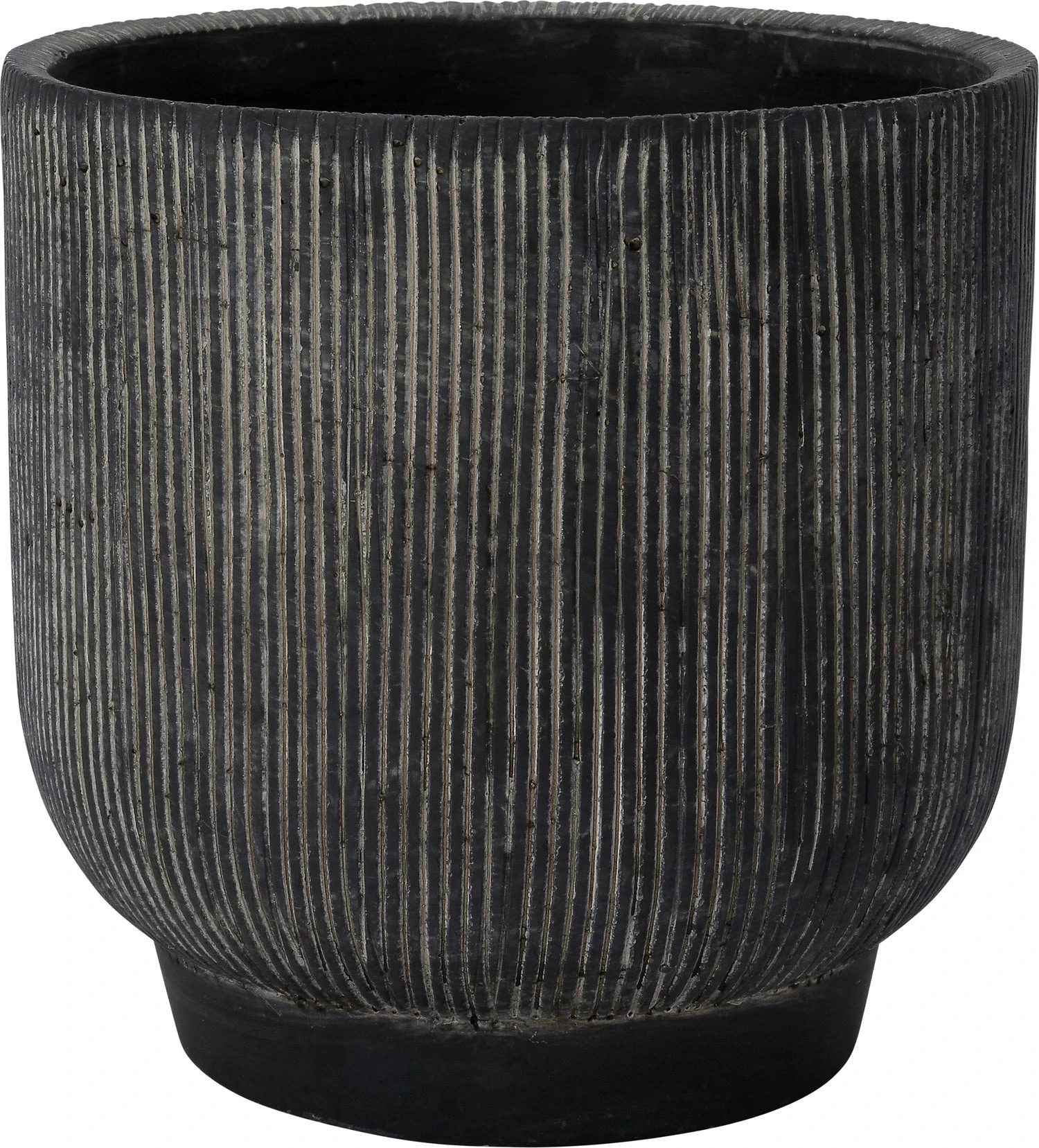 Intratuin Bloempot Cort Zwart D 18 H 18 Cm 1 Intratuin Bloempot Cort Zwart D 18 H 18 Cm