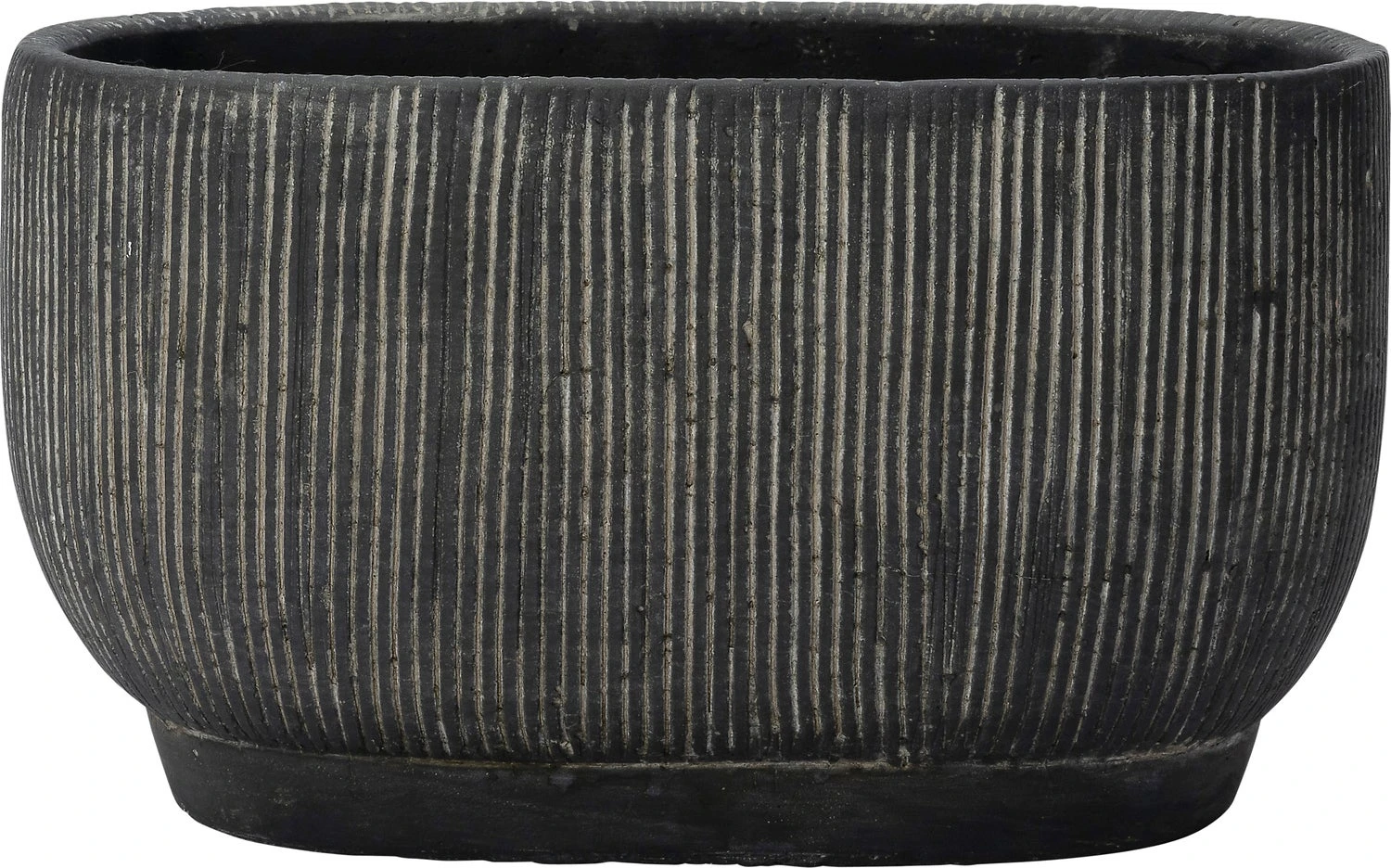 Intratuin Bloempot Cort Zwart 24 X 15,5 X 14 Cm 1 Intratuin Bloempot Cort Zwart 24 X 15,5 X 14 Cm