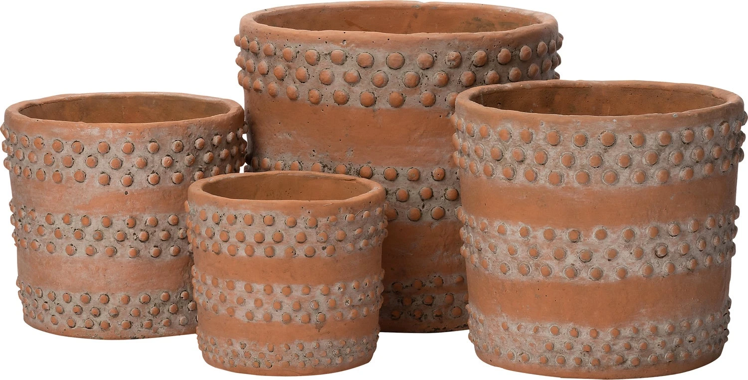 Intratuin Bloempot Essa Terracotta D 20 H 18 Cm 2 Intratuin Bloempot Essa Terracotta D 20 H 18 Cm - Afbeelding 2