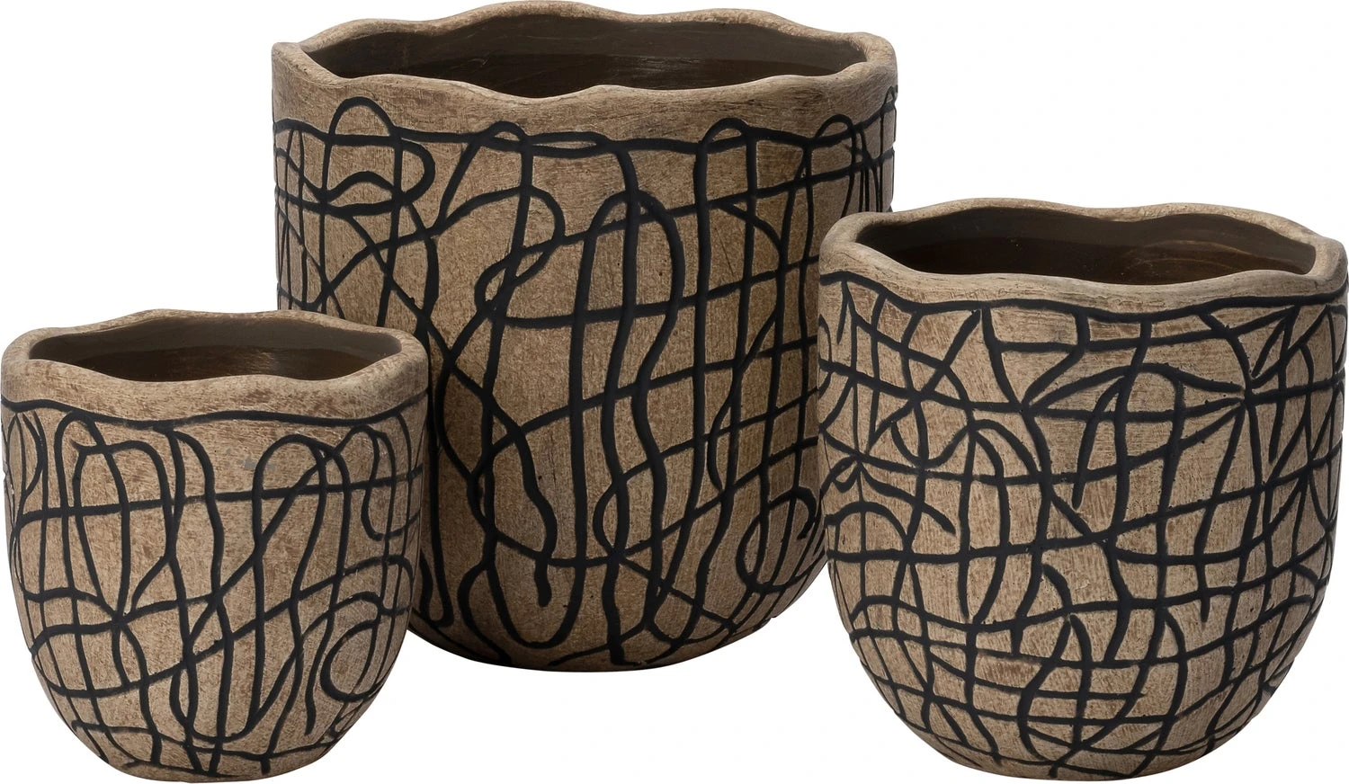 Intratuin Bloempot Carr Zwart D 18 H 17,5 Cm 2 Intratuin Bloempot Carr Zwart D 18 H 17,5 Cm - Afbeelding 2