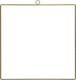 Intratuin Wandhanger Danny Goud 40 X 0,6 X 40 Cm