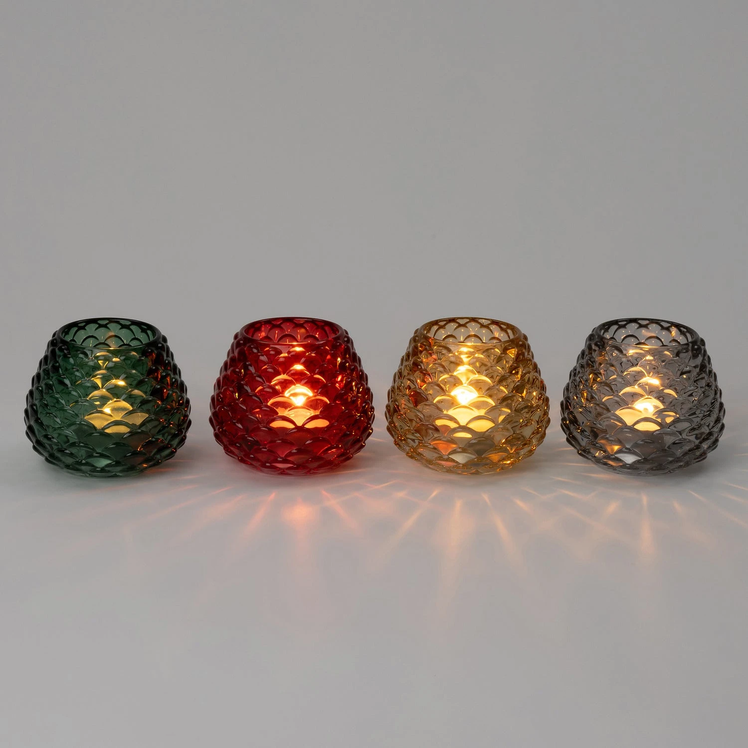 Intratuin Waxinelichthouder Den Grijs D 10 H 8,6 Cm 2 Intratuin Waxinelichthouder Den Grijs D 10 H 8,6 Cm - Afbeelding 2