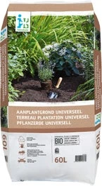 Intratuin Aanplantgrond Universeel Turfvrij Bio 60 L