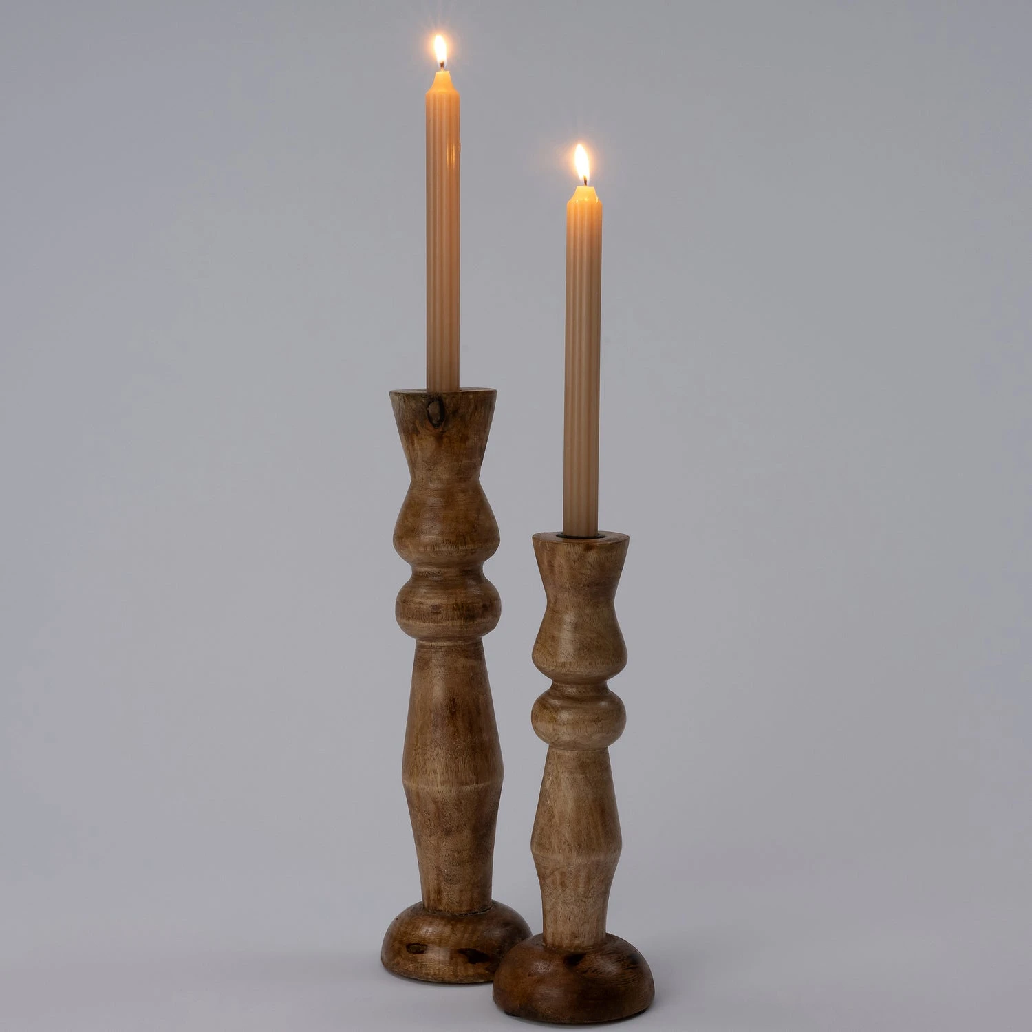 Intratuin Kandelaar Eya Naturel D 9 H 28 Cm 2 Intratuin Kandelaar Eya Naturel D 9 H 28 Cm - Afbeelding 2