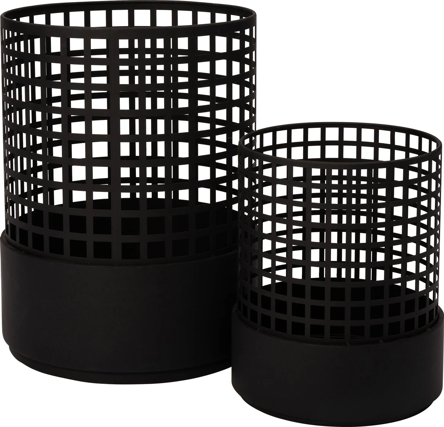 Intratuin Vuurkorf Grid Zwart D 39 H 50 Cm 3 Intratuin Vuurkorf Grid Zwart D 39 H 50 Cm - Afbeelding 3