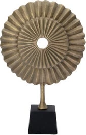 Intratuin Beeld Op Voet Jo Goud 32 X 10 X 48,5 Cm