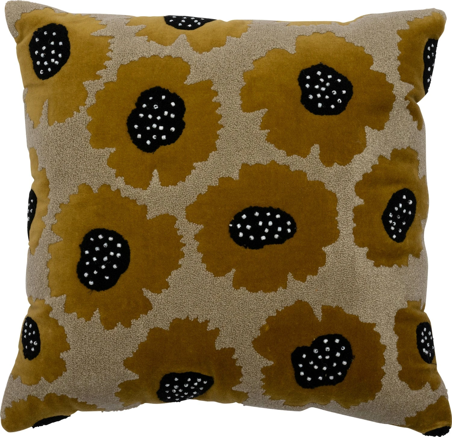 Intratuin Sierkussen Fyo Geel / Zwart 45 X 45 X 5 Cm 1 Intratuin Sierkussen Fyo Geel / Zwart 45 X 45 X 5 Cm