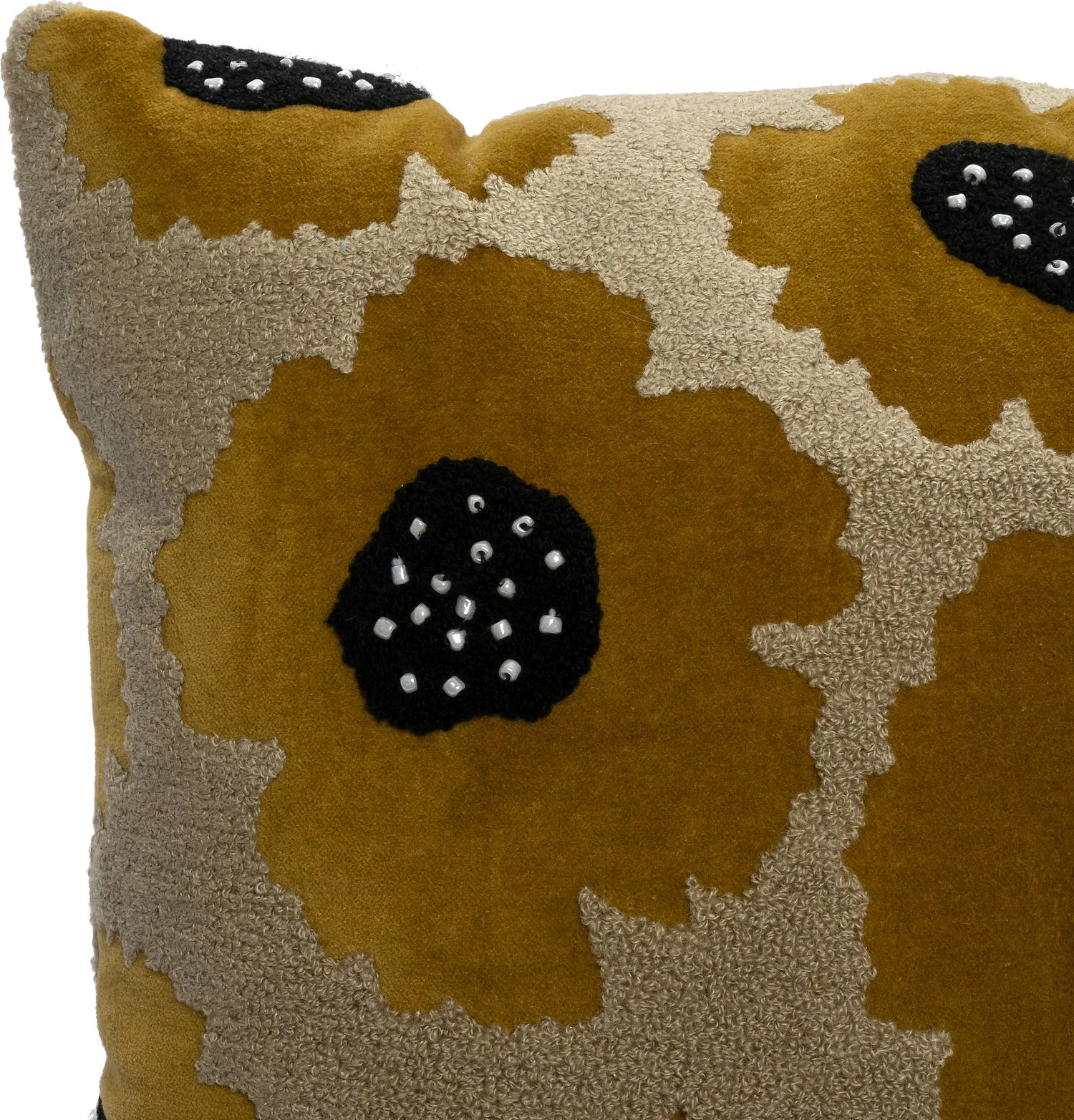 Intratuin Sierkussen Fyo Geel / Zwart 45 X 45 X 5 Cm 2 Intratuin Sierkussen Fyo Geel / Zwart 45 X 45 X 5 Cm - Afbeelding 2