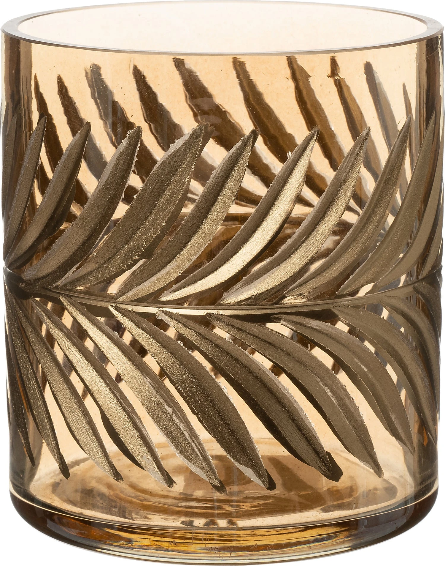 Intratuin Waxinelichthouder Riva Bruin / Transparant D 8 Cm 1 Intratuin Waxinelichthouder Riva Bruin / Transparant D 8 Cm