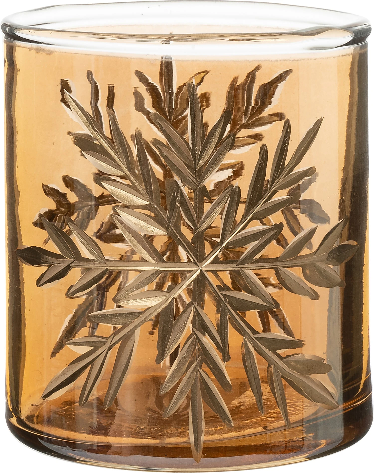 Intratuin Waxinelichthouder Riva Goud / Transparant D 6 Cm 1 Intratuin Waxinelichthouder Riva Goud / Transparant D 6 Cm