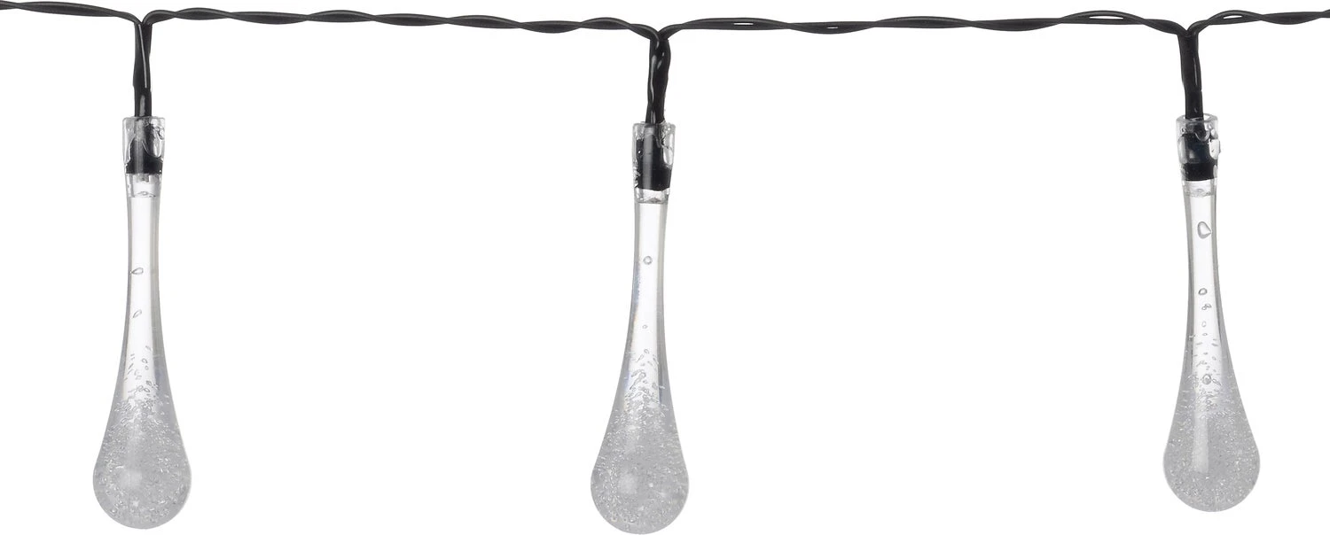 Intratuin Solar Druppel Verlichtingssnoer Transparant 10 X 8 X 15 Cm 1 Intratuin Solar Druppel Verlichtingssnoer Transparant 10 X 8 X 15 Cm