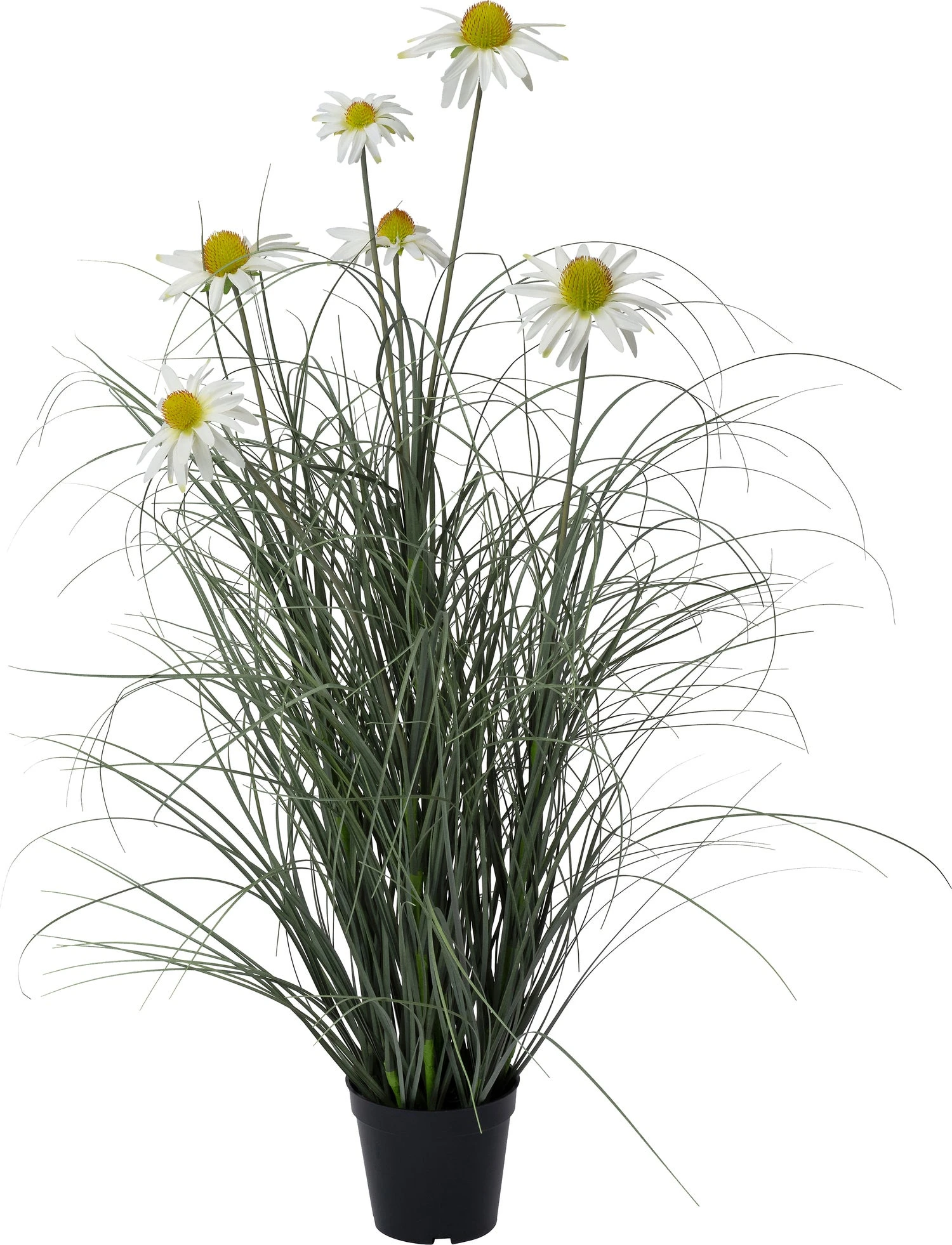 Intratuin Kunstplant Zonnehoed Wit 55 X 55 X 90 Cm 2 Intratuin Kunstplant Zonnehoed Wit 55 X 55 X 90 Cm - Afbeelding 2