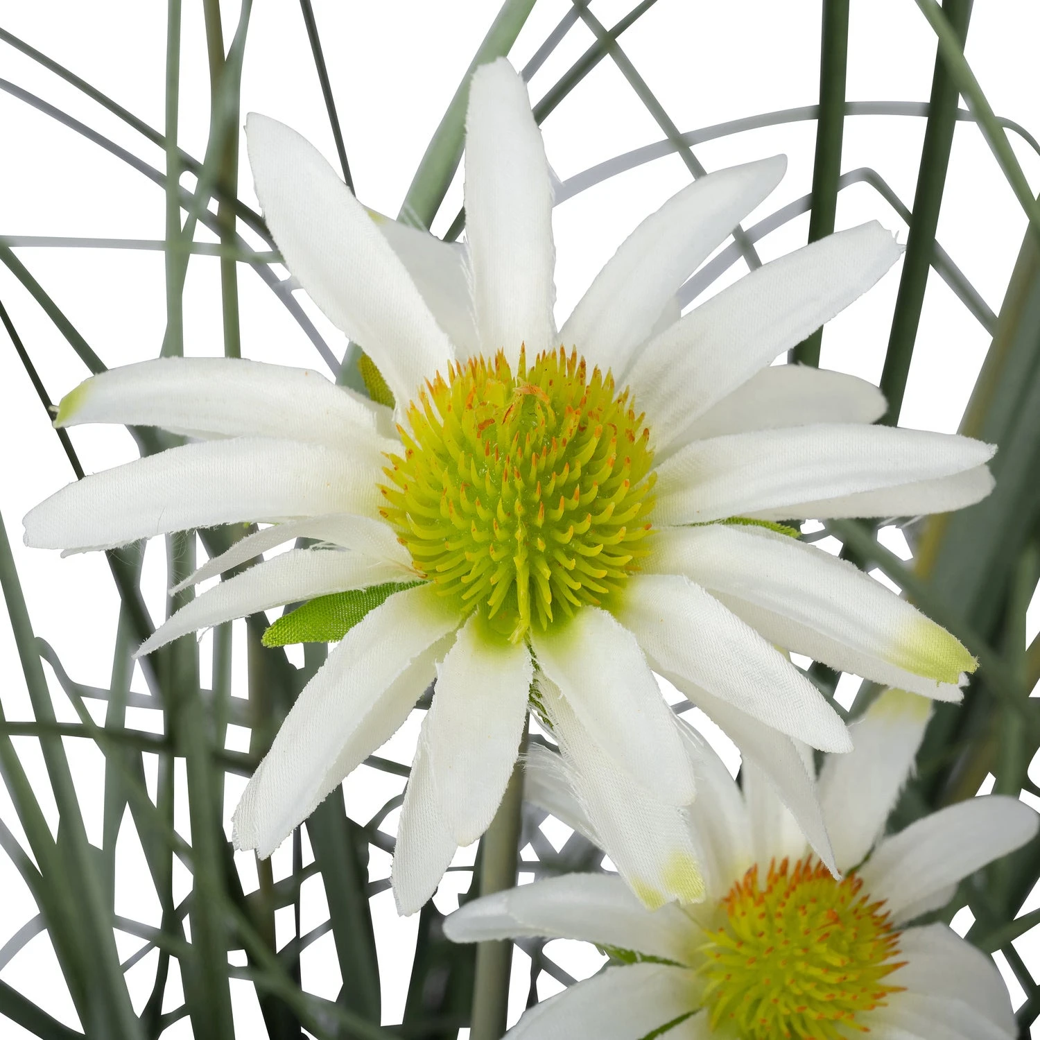 Intratuin Kunstplant Zonnehoed Wit 55 X 55 X 90 Cm 3 Intratuin Kunstplant Zonnehoed Wit 55 X 55 X 90 Cm - Afbeelding 3