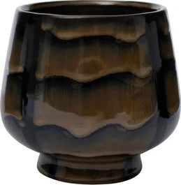 Intratuin Bloempot Ahmo Bruin D 16 H 14 Cm