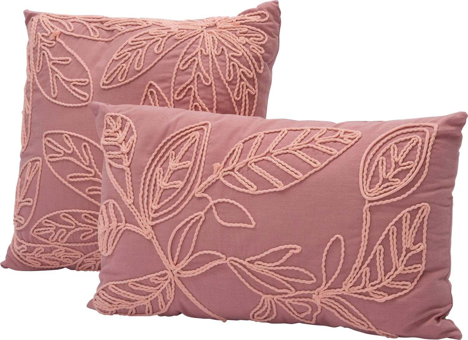 Intratuin Sierkussen Wiek Donkerroze 30 X 50 Cm 2 Intratuin Sierkussen Wiek Donkerroze 30 X 50 Cm - Afbeelding 2
