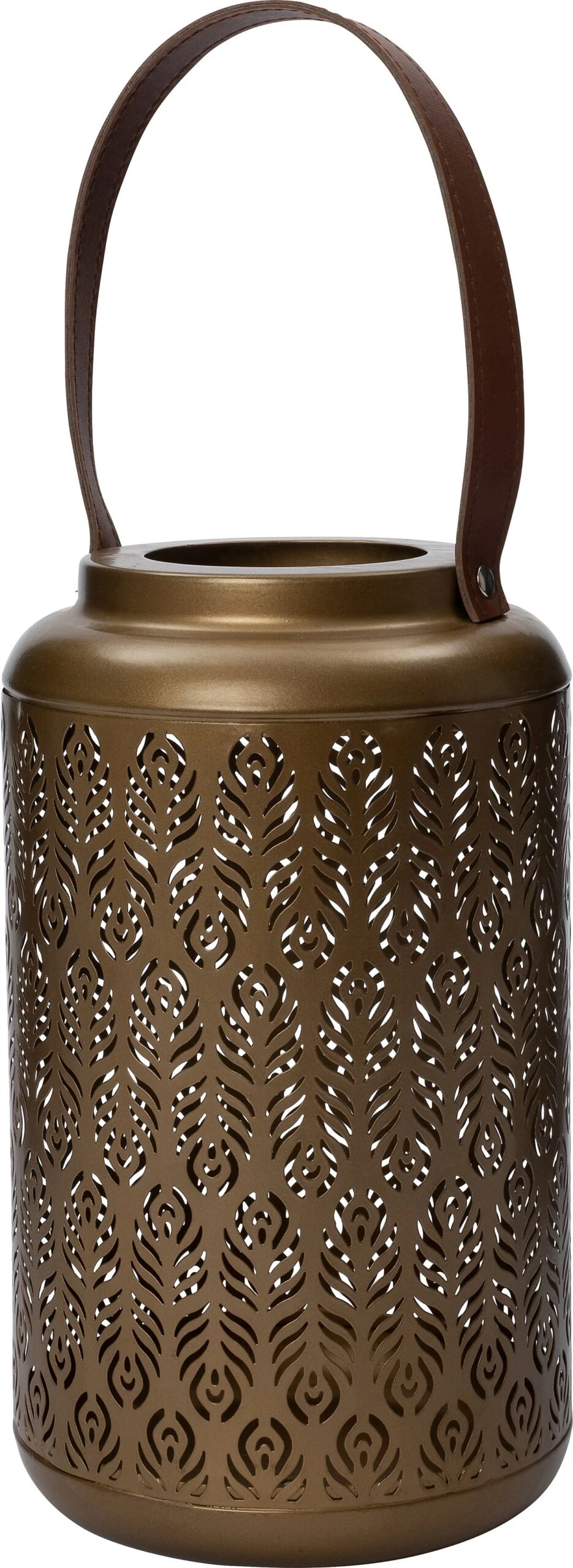 Intratuin Windlicht Lanta Goud 15 X 15 X 26 Cm 1 Intratuin Windlicht Lanta Goud 15 X 15 X 26 Cm