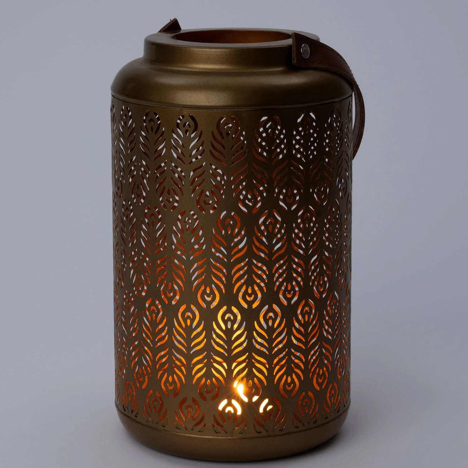 Intratuin Windlicht Lanta Goud 15 X 15 X 26 Cm 2 Intratuin Windlicht Lanta Goud 15 X 15 X 26 Cm - Afbeelding 2