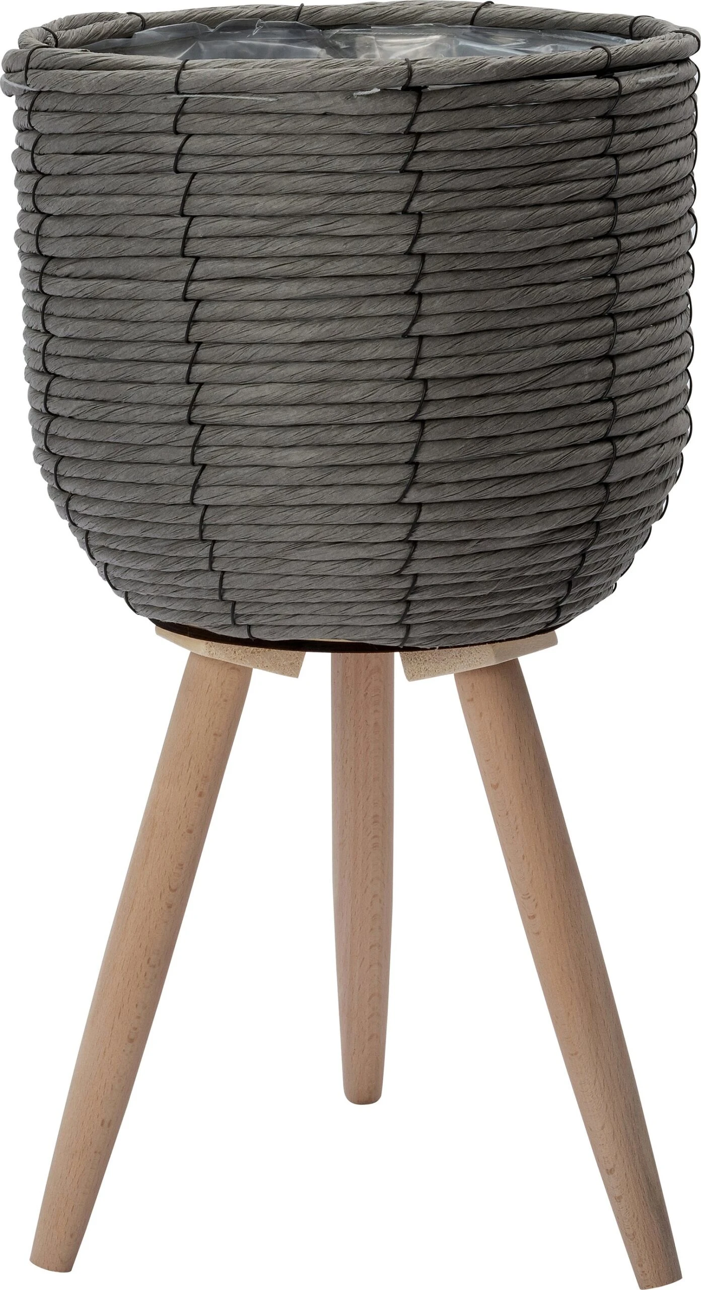 Intratuin Plantenmand Op Poten Shaniel Grijs D 29 H 52,5 Cm 1 Intratuin Plantenmand Op Poten Shaniel Grijs D 29 H 52,5 Cm