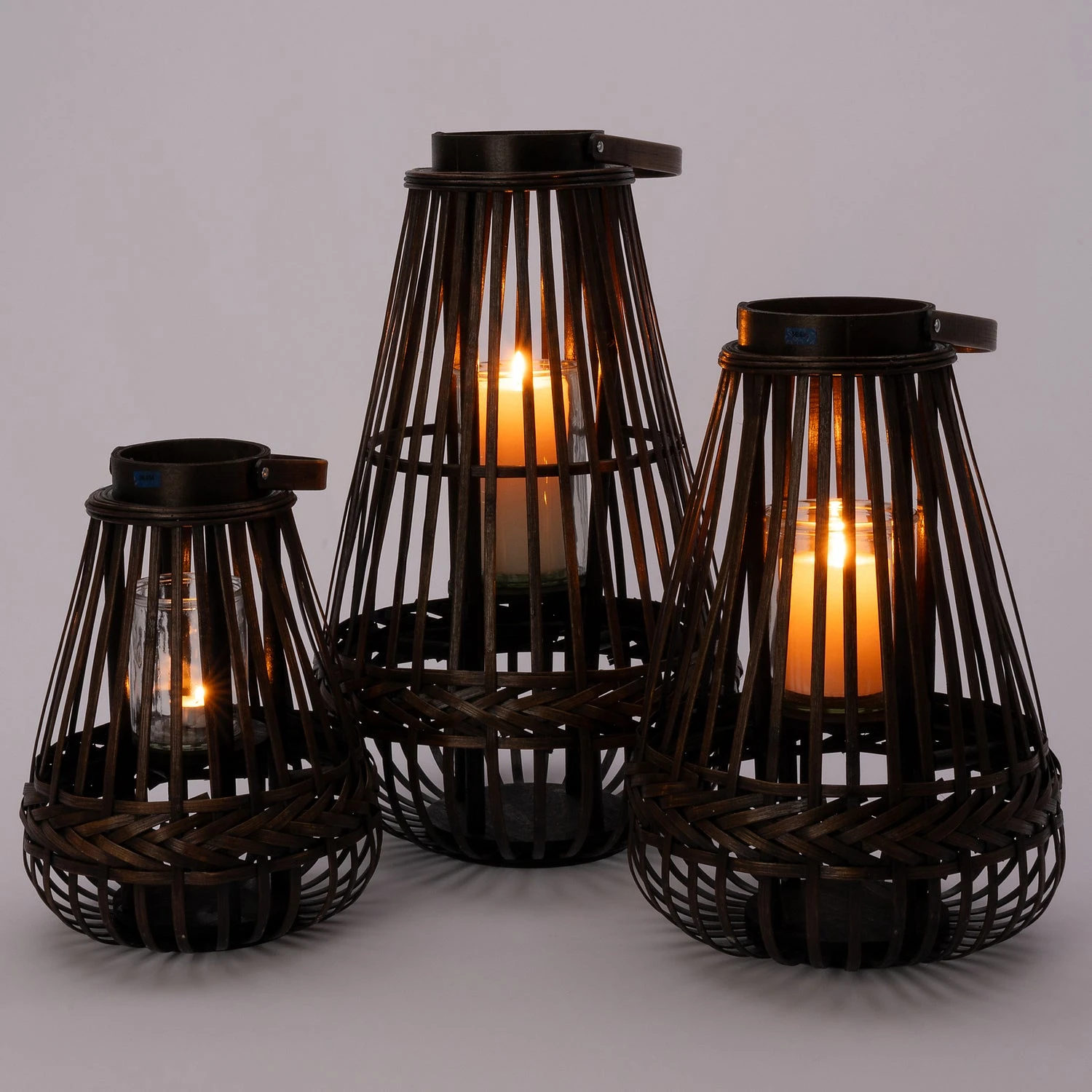 Intratuin Windlicht Femke Bruin D 26 H 40 Cm 2 Intratuin Windlicht Femke Bruin D 26 H 40 Cm - Afbeelding 2