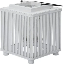 Intratuin Windlicht Femke Wit 16 X 16 X 19 Cm 1 Intratuin Windlicht Femke Wit 16 X 16 X 19 Cm