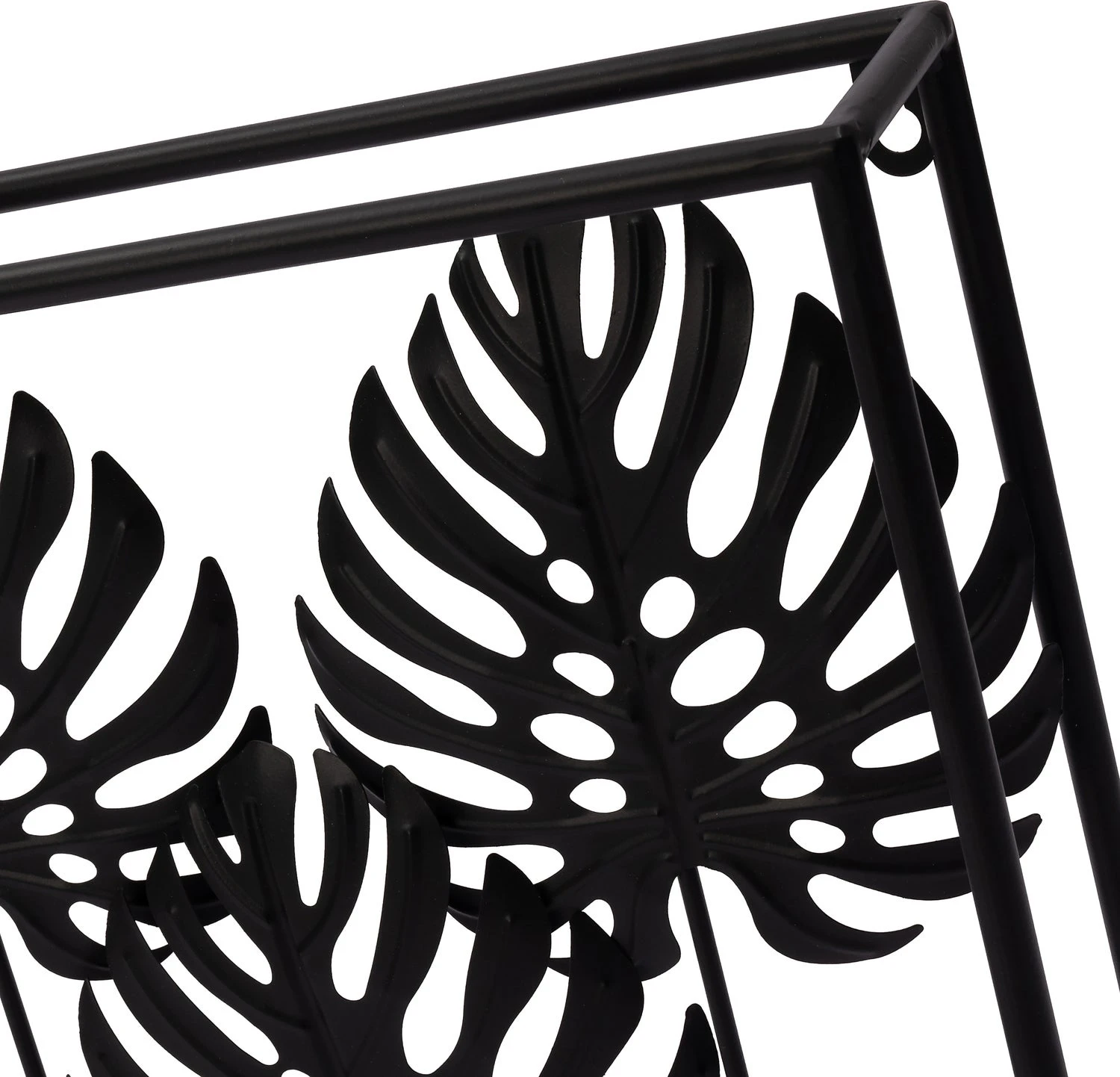 Intratuin Tuin Wanddecoratie Bladeren Zwart 108 X 10 X 45 Cm 2 Intratuin Tuin Wanddecoratie Bladeren Zwart 108 X 10 X 45 Cm - Afbeelding 2