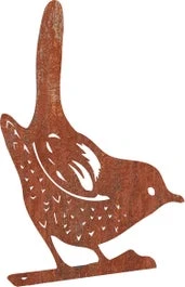 Intratuin Tuin Wanddecoratie Vogel Roest 21 X 3,5 X 29 Cm 1 Intratuin Tuin Wanddecoratie Vogel Roest 21 X 3,5 X 29 Cm