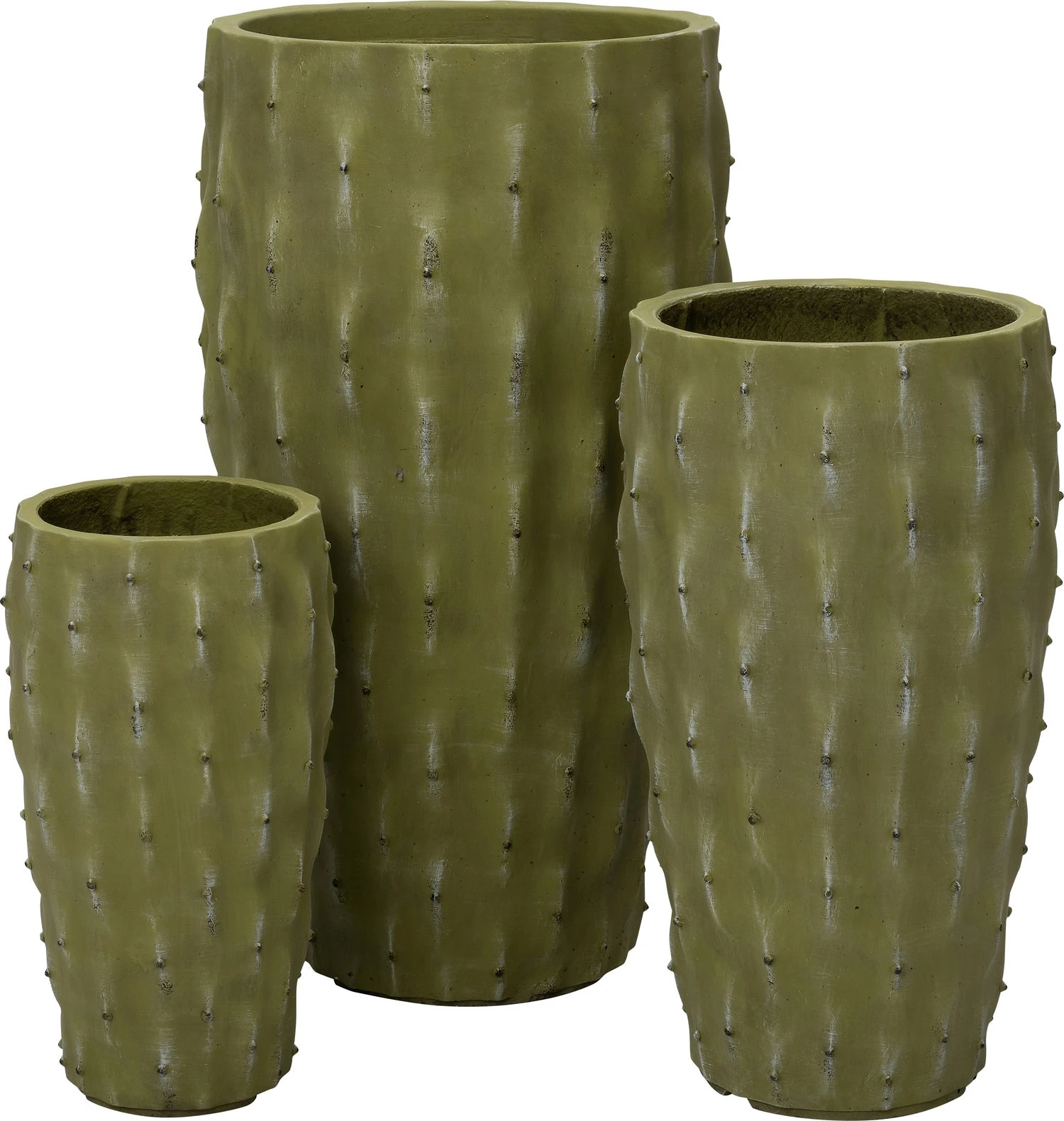 Intratuin Bloempot Cactus Groen D 37 H 65 Cm 2 Intratuin Bloempot Cactus Groen D 37 H 65 Cm - Afbeelding 2