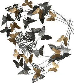 Intratuin Tuin Wanddecoratie Goud / Zilver 74,5 X 6 X 68,5 Cm 1 Intratuin Tuin Wanddecoratie Goud / Zilver 74,5 X 6 X 68,5 Cm