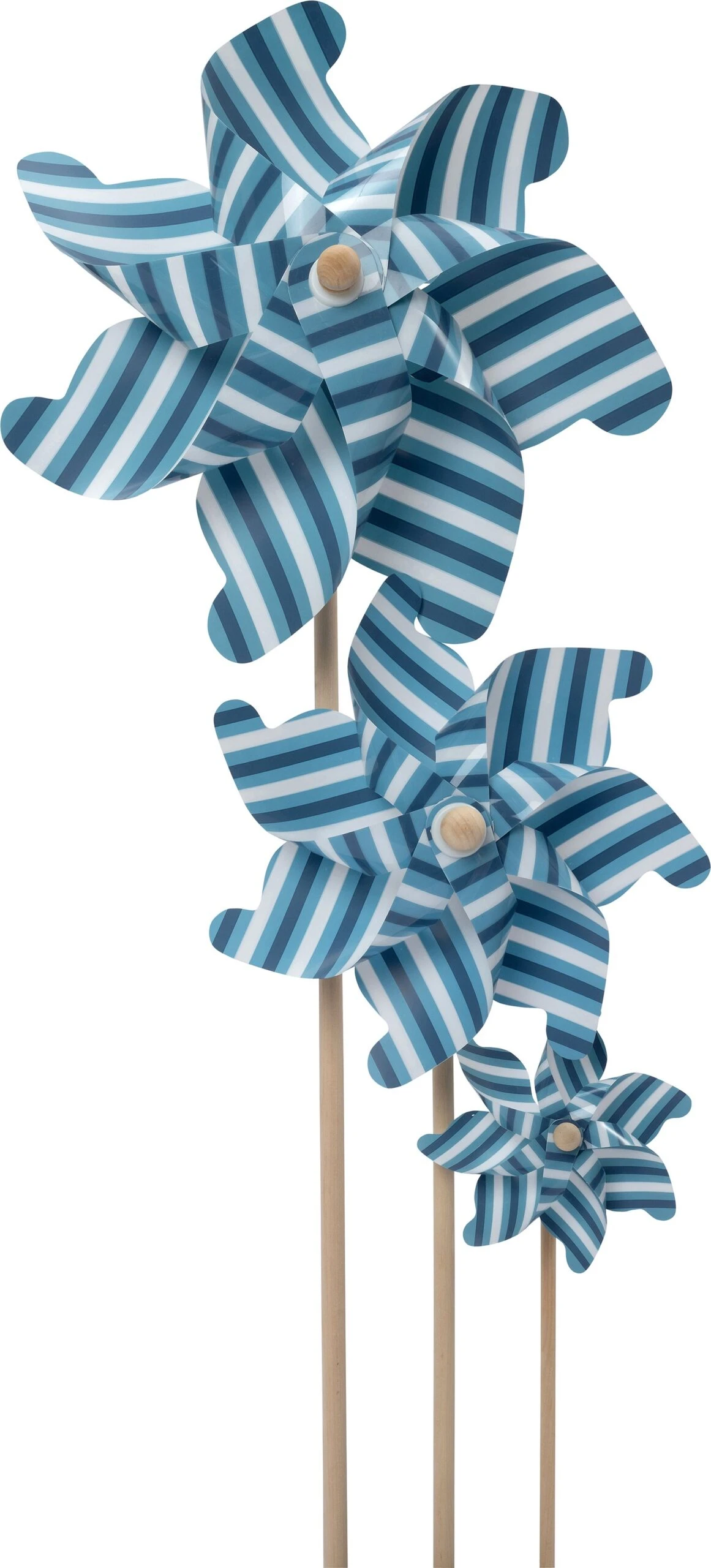 Intratuin Tuinsteker Milly Blauw Lijnen D 42 H 110 Cm 2 Intratuin Tuinsteker Milly Blauw Lijnen D 42 H 110 Cm - Afbeelding 2