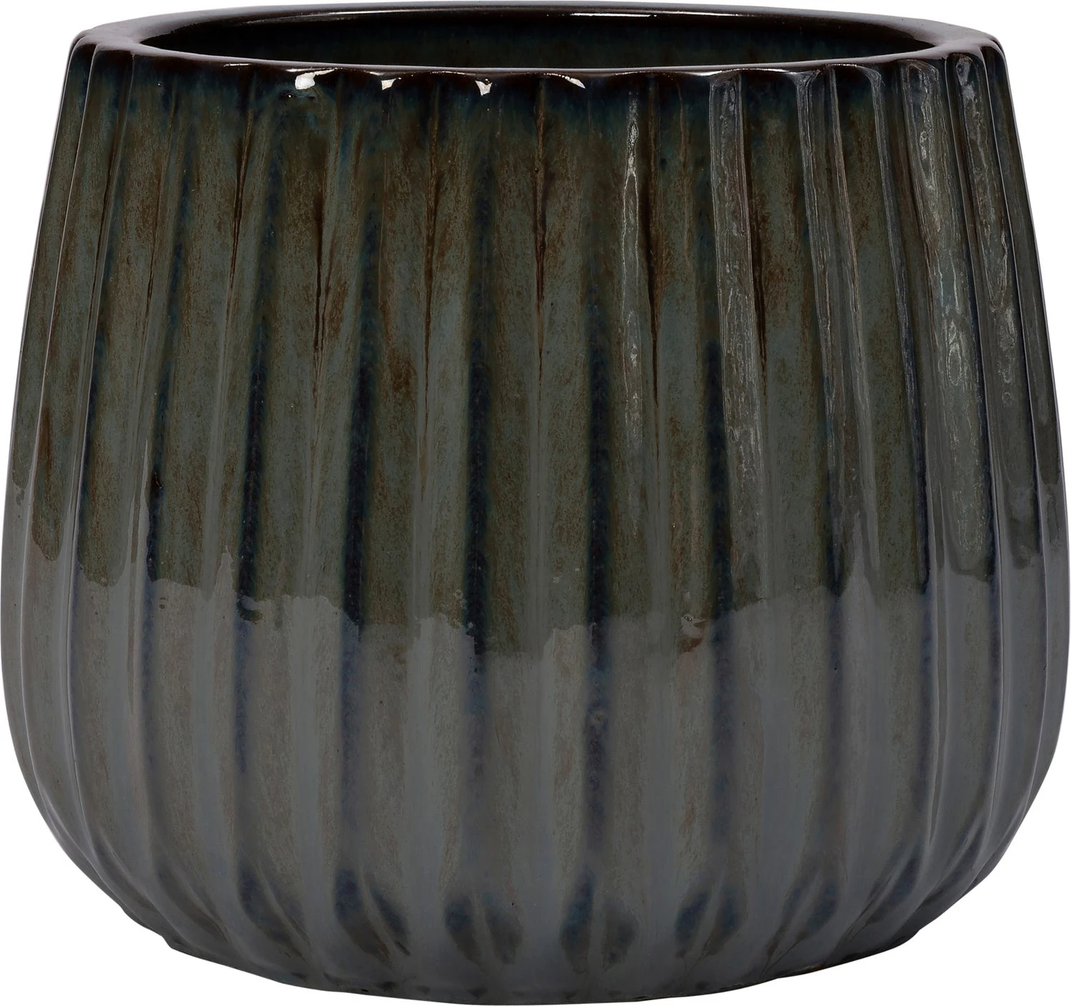 Intratuin Bloempot Meloen Groen D 20 H 17 Cm 1 Intratuin Bloempot Meloen Groen D 20 H 17 Cm