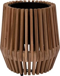 Intratuin Bloempot Op Poten Latten Naturel D 39 H 40 Cm