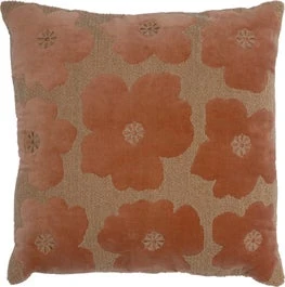 Intratuin Sierkussen Meva Bruin / Oranje 45 X 45 Cm