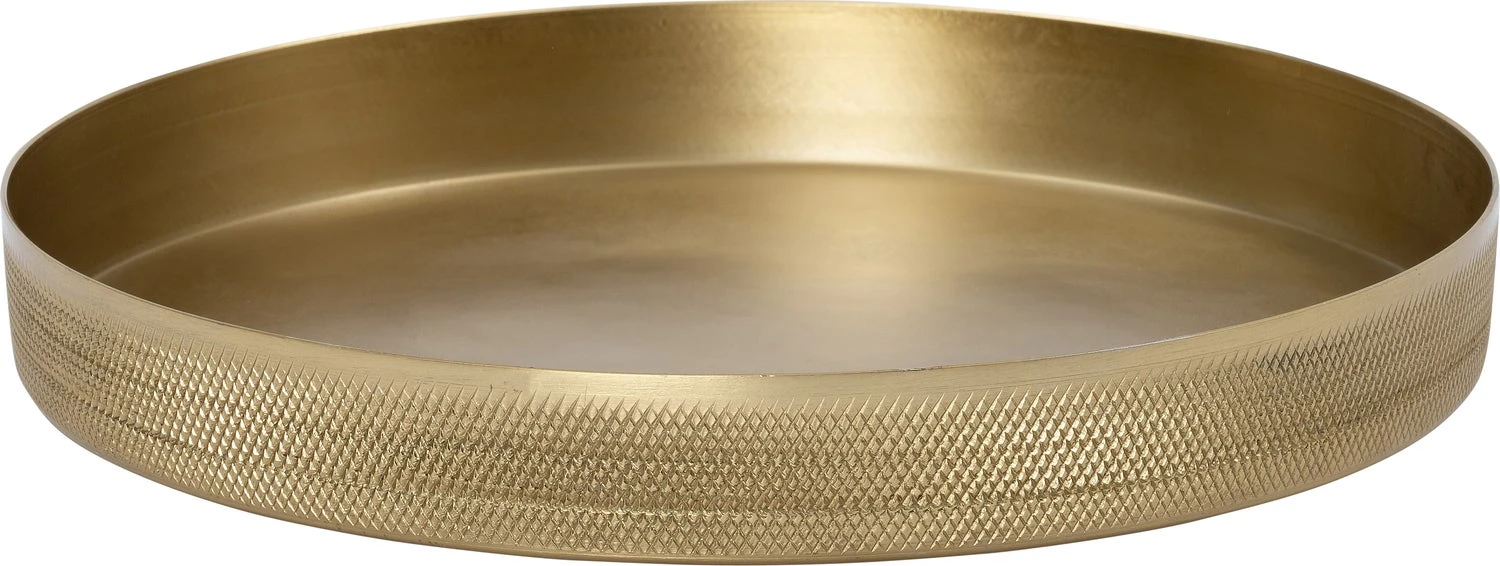 Intratuin Decoratiebord Nia Goud D 30 H 4 Cm 1 Intratuin Decoratiebord Nia Goud D 30 H 4 Cm