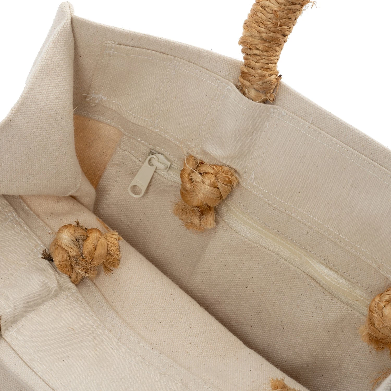 Intratuin Tas Totty Wit 43 X 12 X 30 Cm 2 Intratuin Tas Totty Wit 43 X 12 X 30 Cm - Afbeelding 2