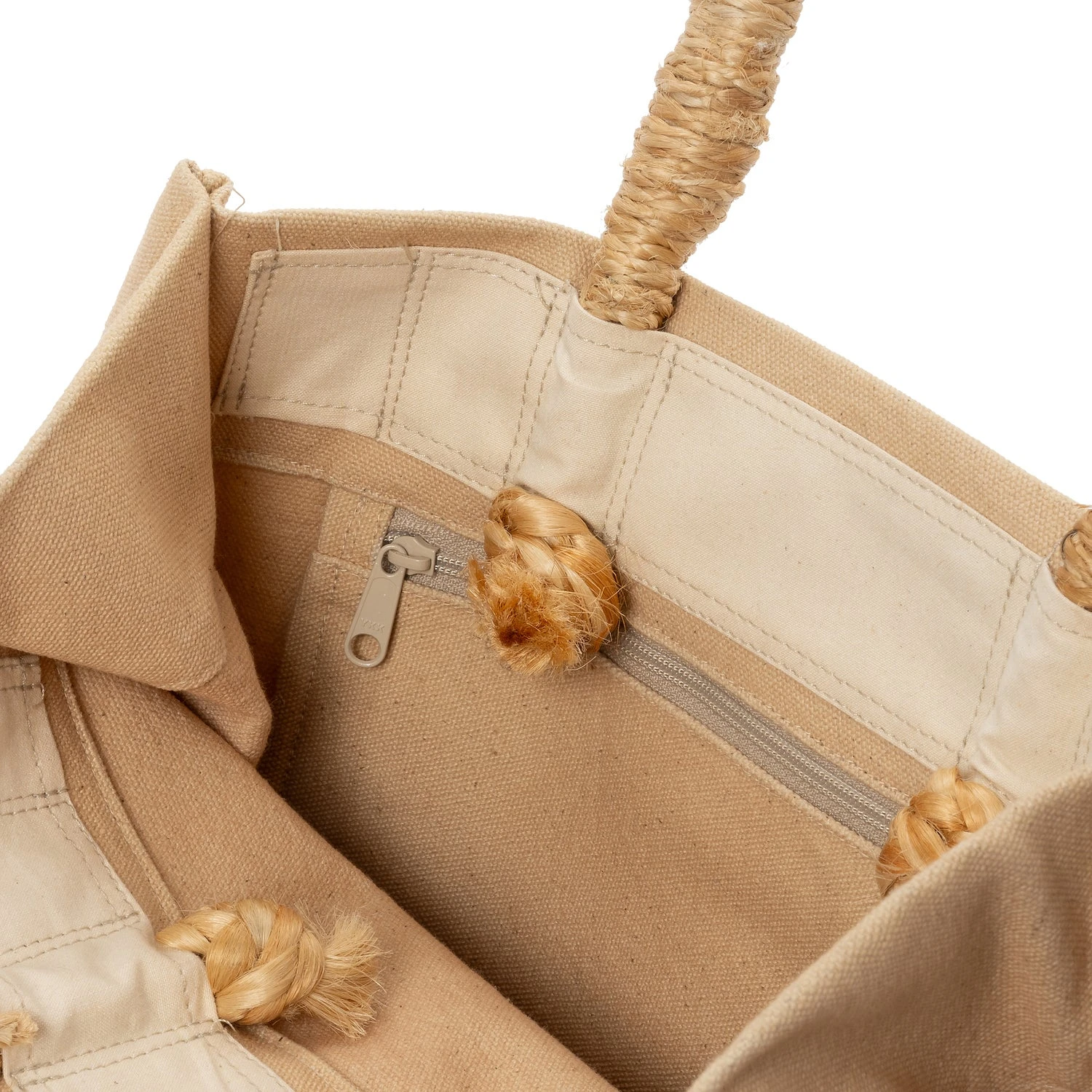 Intratuin Tas Baggy Beige 46 X 12 X 28 Cm 2 Intratuin Tas Baggy Beige 46 X 12 X 28 Cm - Afbeelding 2