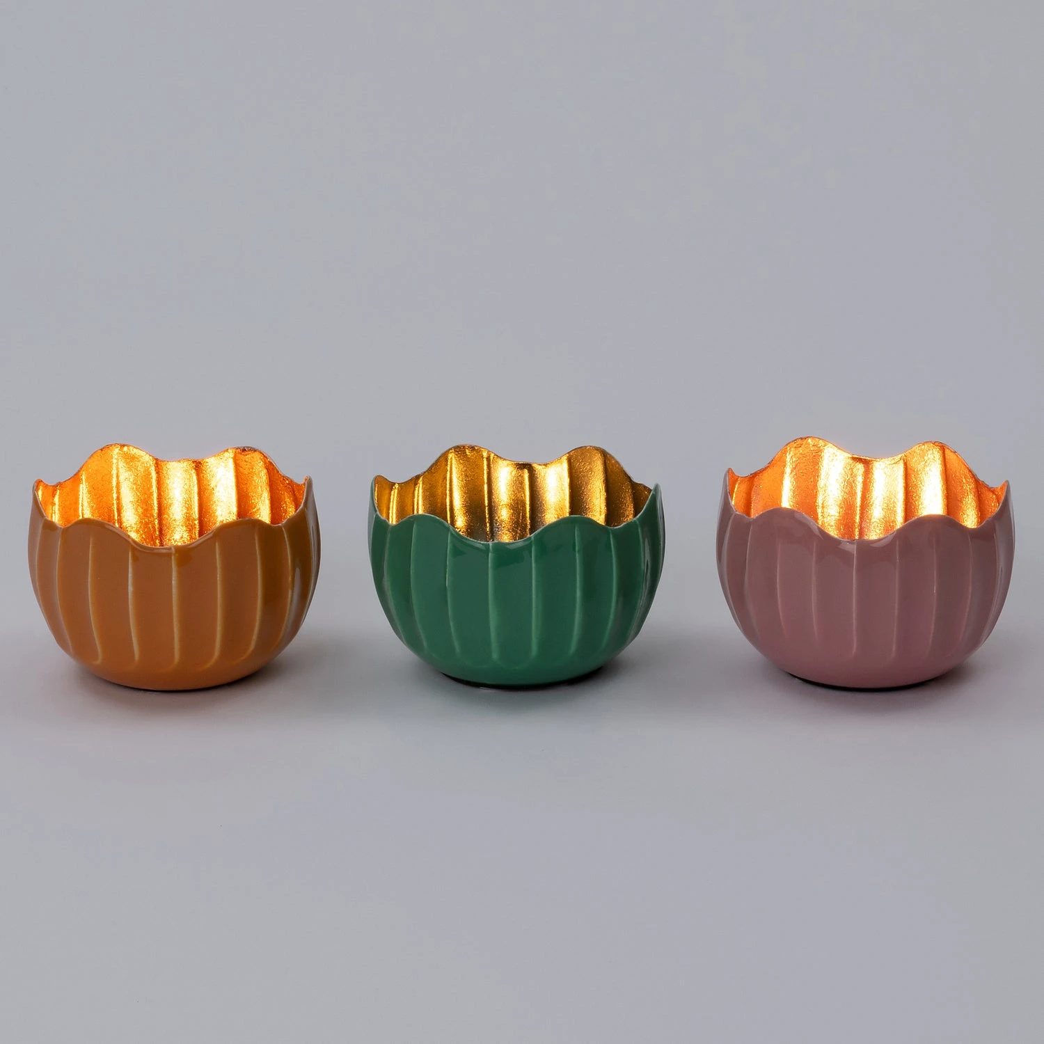 Intratuin Kandelaar Sten Groen D 10 H 7 Cm 2 Intratuin Kandelaar Sten Groen D 10 H 7 Cm - Afbeelding 2