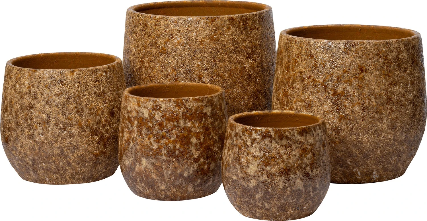 Intratuin Bloempot Lotje Bruin D 18 H 16 Cm 2 Intratuin Bloempot Lotje Bruin D 18 H 16 Cm - Afbeelding 2